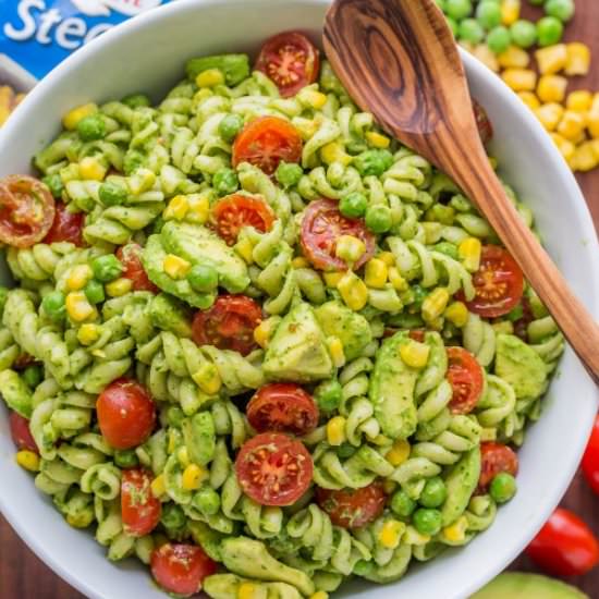 Creamy Avocado Pasta Salad