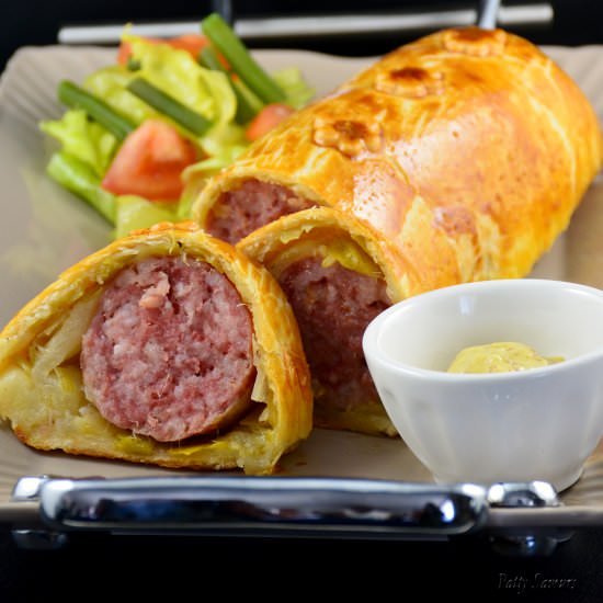 Sausage and Leek Roll