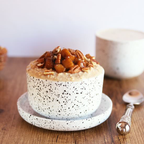 Apple Pie Overnight Oats