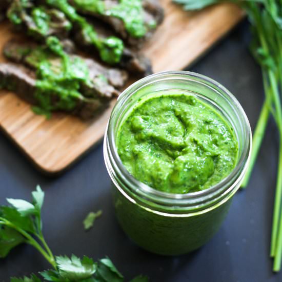 Creamy Chimichurri Sauce