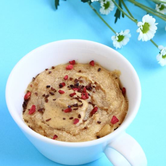 Vegan Peanut Butter Microwave Mug
