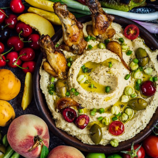 Classic Hummus for Parties