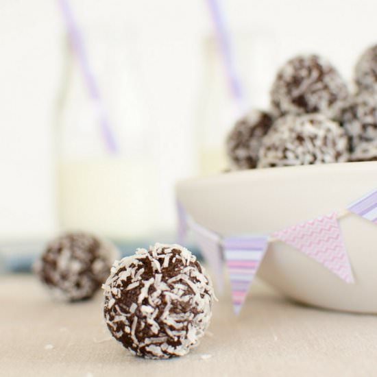 Nut Free Chocolate Bliss Balls
