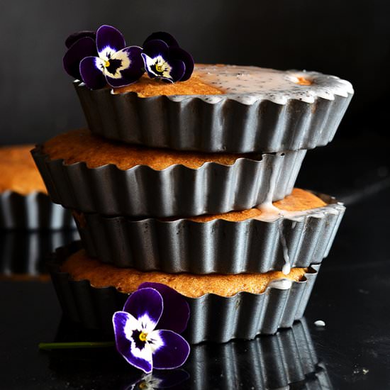 Lemon & Elderflower Tartlet Cakes