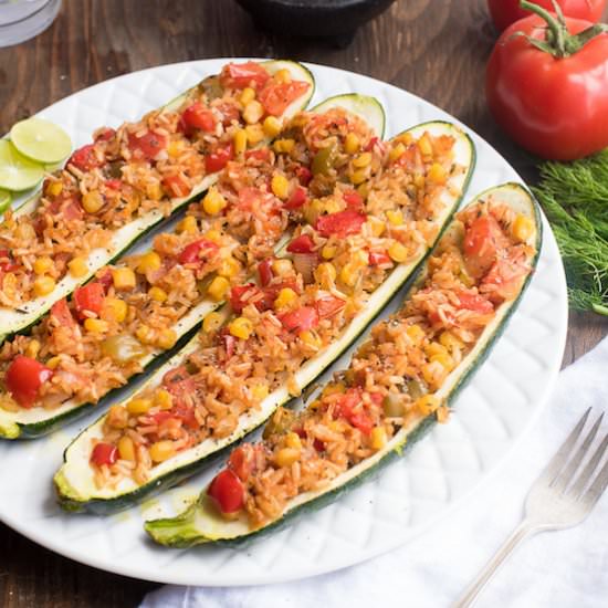 South of The Border Stuffed Zucchin