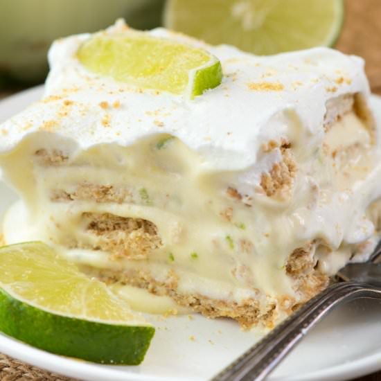 No Bake Key Lime Eclair