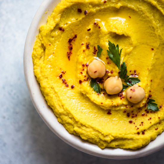 Turmeric Hummus