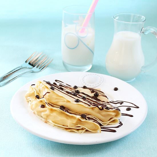 Boston Cream Crepes