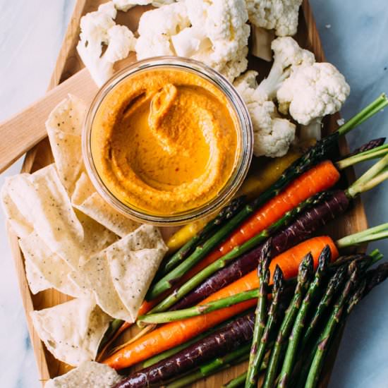 Paleo Pimiento Cashew Cheese Dip