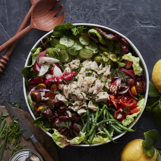 Loaded Nicoise Salad