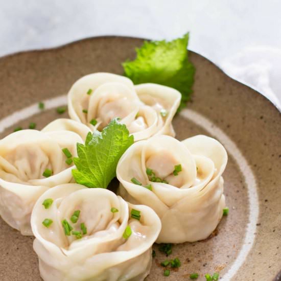 Japanese Gyoza Rose