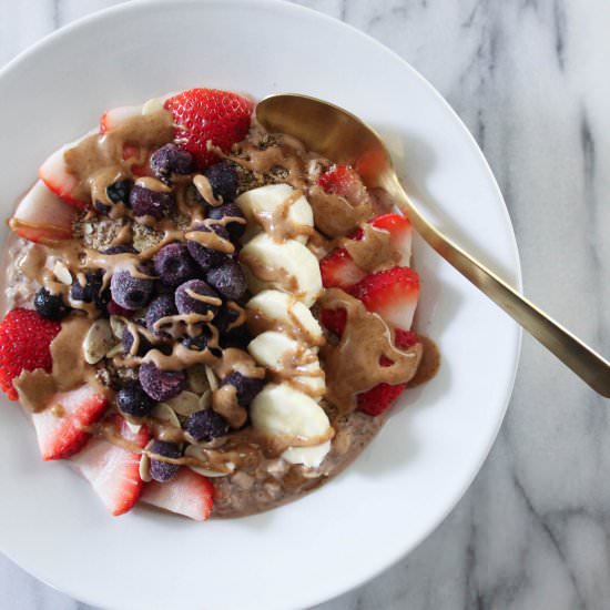 Easy Overnight Protein Oatmeal