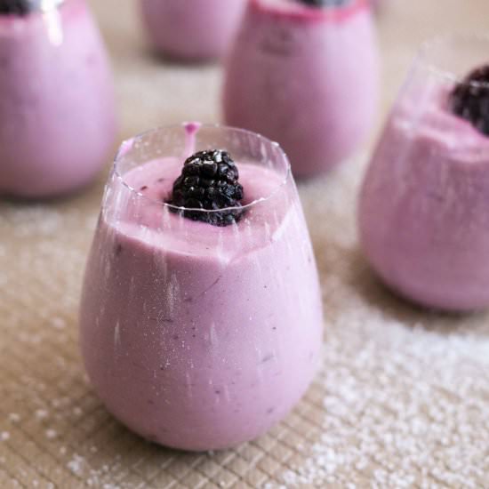 Easy Blackberry Mousse Recipe