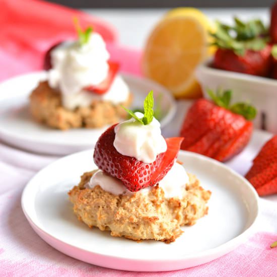 Skinny Strawberry Shortcake