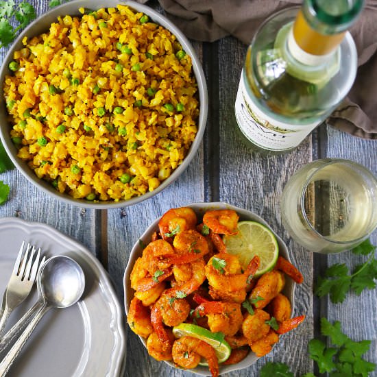 Spiced Lime Shrimp