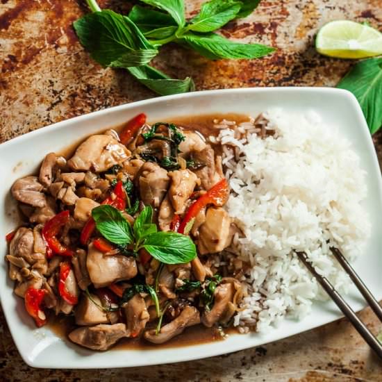 Thai Basil Chicken