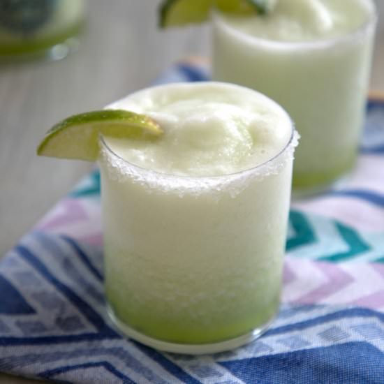 Honeydew Ginger Frozen Margarita