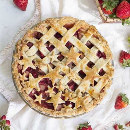 Strawberry Rhubarb Pie