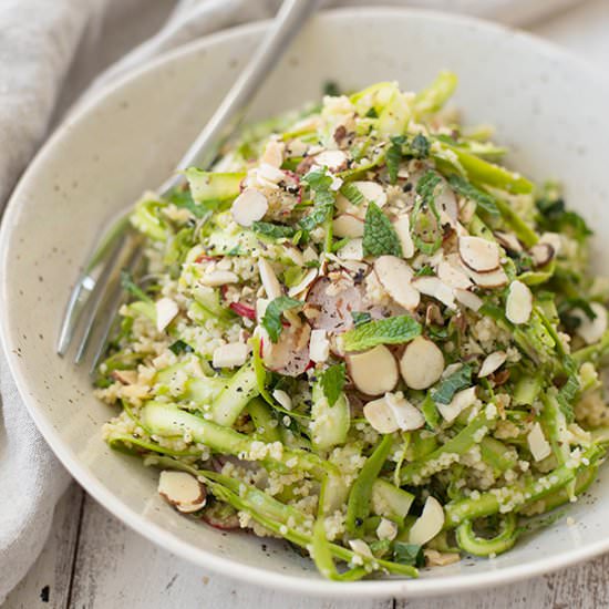 Shaved Asparagus Salad