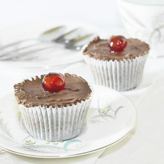 Cherry Choc Chip Cupcakes