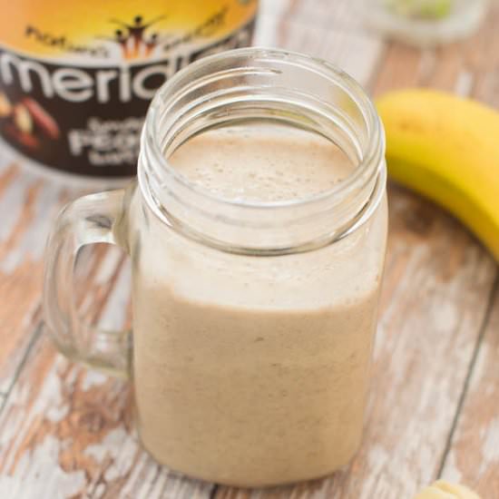 Peanut butter banana smoothie