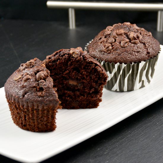 Double Chocolate Muffins