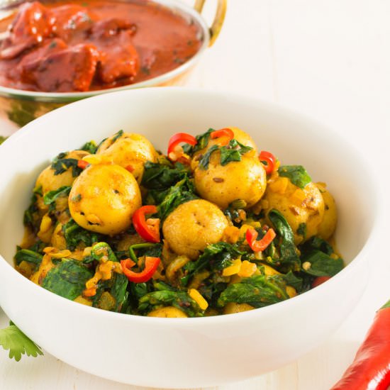 sag aloo