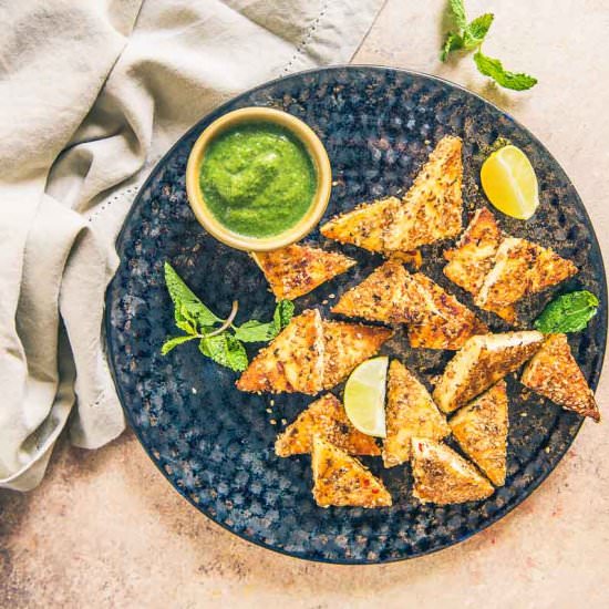 Sesame Grilled Paneer