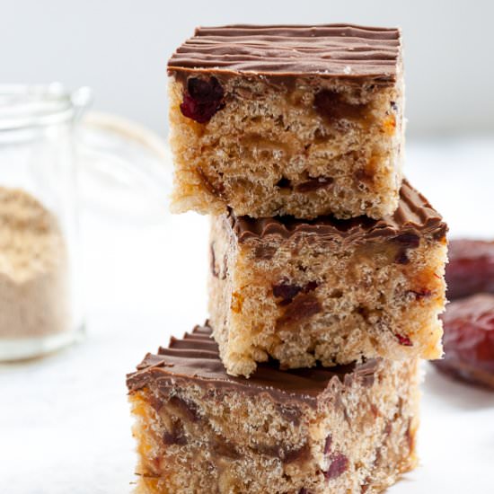 Date and Ginger Crunchies