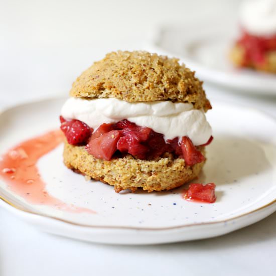 Gluten Free Almond Shortcakes