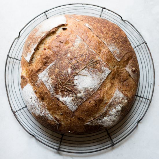 Roasted Potato and Rosemary Bread