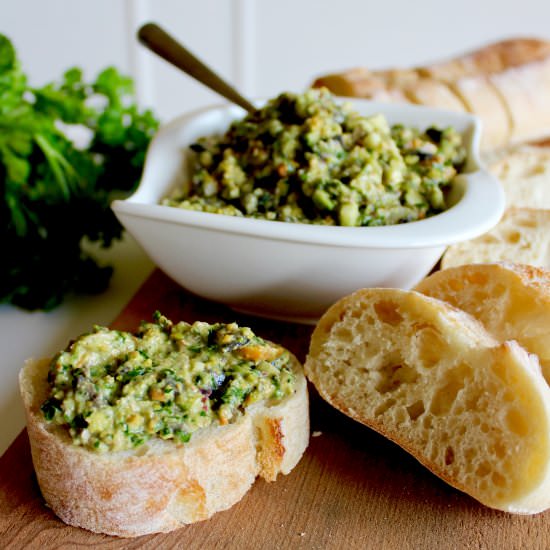 Pistachio and Zucchini Tapenade