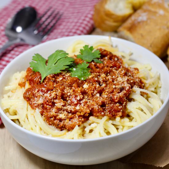 My Favorite Spaghetti Sauce