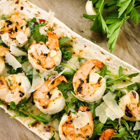 Shrimp Scampi Flatbread