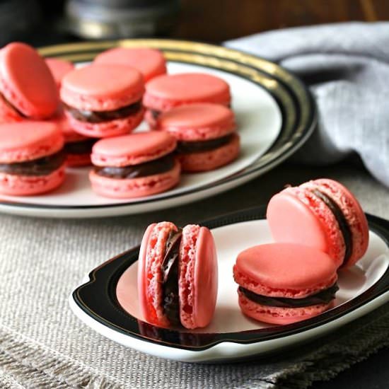 Macarons with Chocolate Buttercream