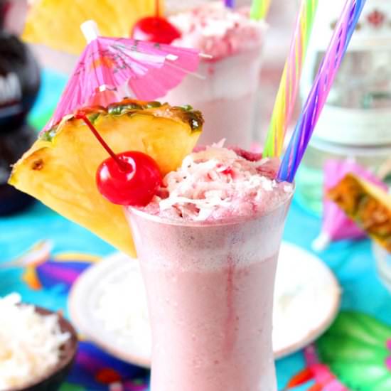 Pomegranate Pina Coladas