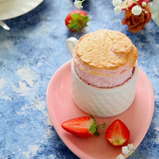 Strawberry Soufflé