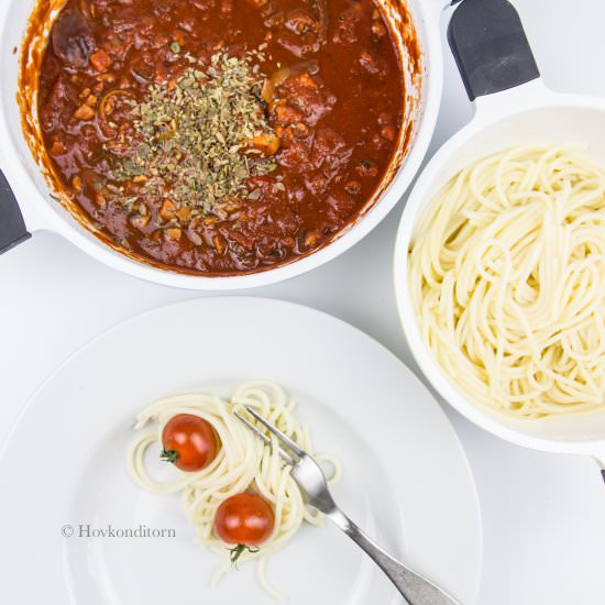 Tomato Veggie Sauce