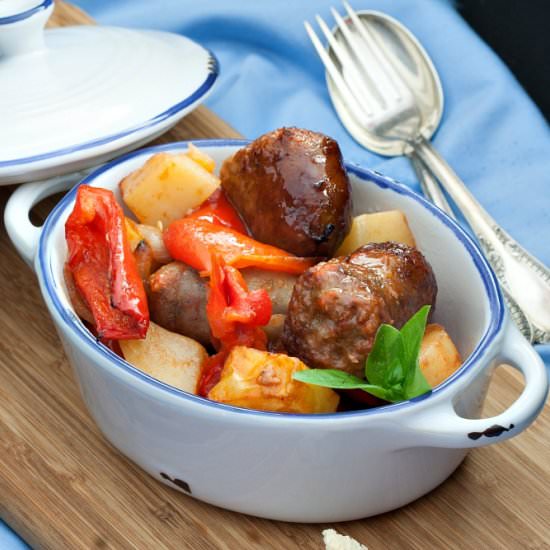 Italian Sausage with Bell Peppers