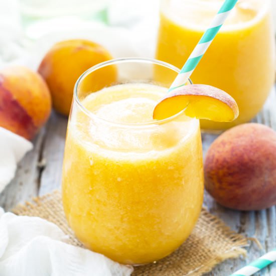 Frozen Peach White Wine Sangria