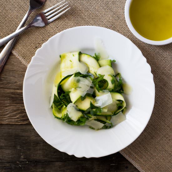 Zucchini Ribbon Salad