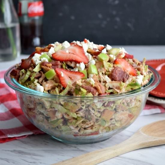 Shaved Brussels Sprouts Salad