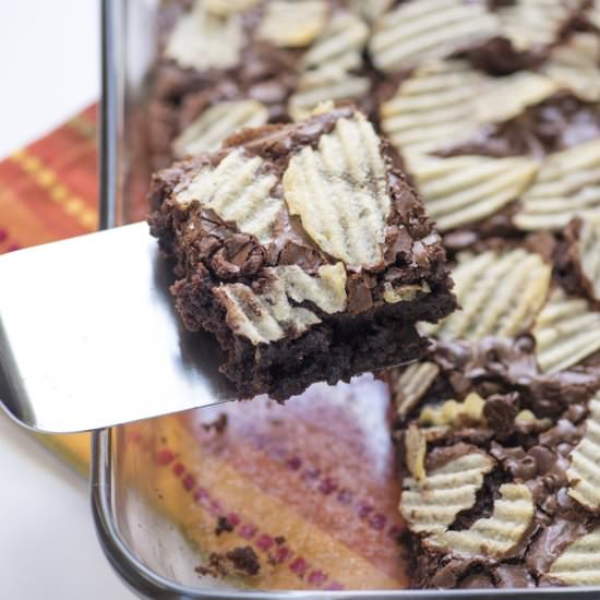 Potato Chip Brownies