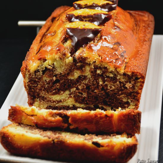 Chocolate Orange Marbled Bread