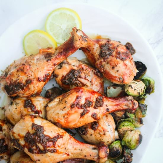 Lemon Garlic Chicken Drumsticks