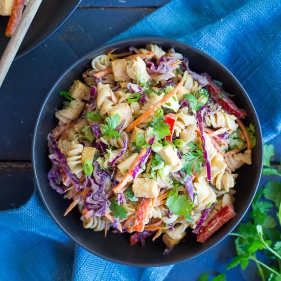 Asian Peanut Pasta Salad