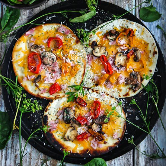 Tortilla Pizzas