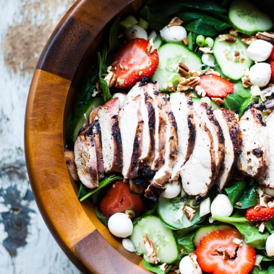 Strawberry Explosion Salad