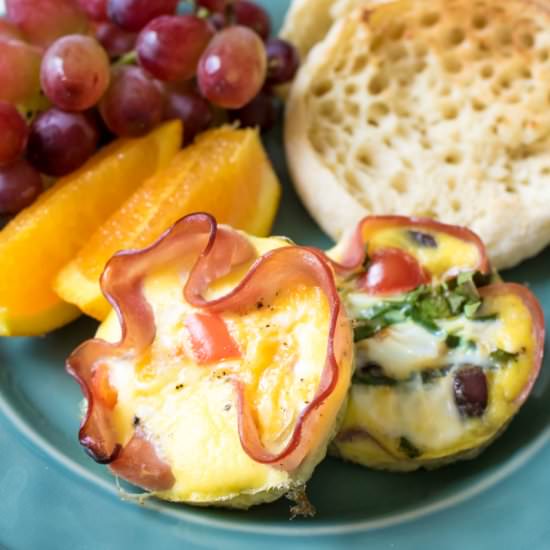 Ham & Egg Breakfast Cups: 3 Ways