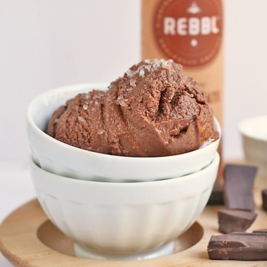 Salted Chocolate Sorbet